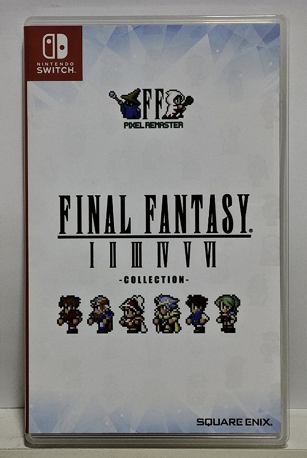 Final Fantasy Pixel Remaster I-VI Collection - Nintendo Switch - Semi-Novo