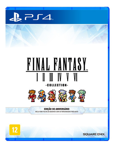 Final Fantasy Pixel Remaster I-VI Collection - PS4