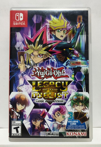 Yu Gi Oh Legacy Of Duelist Link Evolution - Nintendo Switch - Semi-Novo