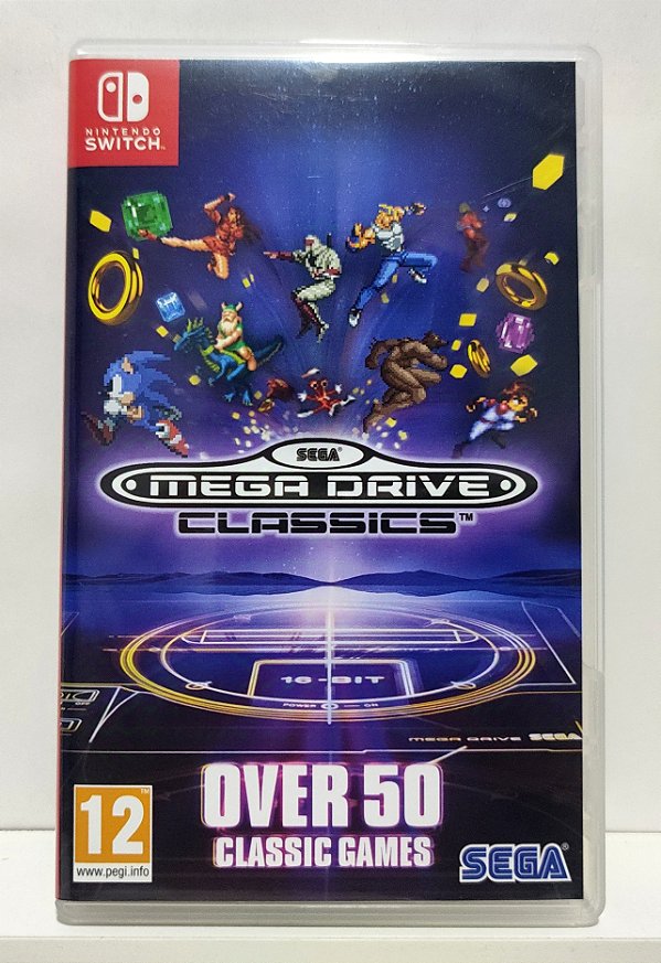 Sega Mega Drive Classics - Nintendo Switch - Semi-Novo