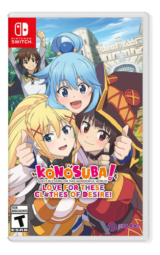 Konosuba: God's Blessing on this Wonderful World! Love For These Clothes Of Desire! - Nintendo Switch