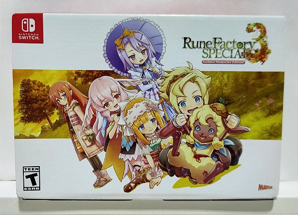 Rune Factory 3 Special Golden Memories Edition - Nintendo Switch - Semi-Novo