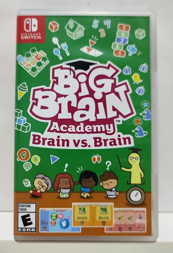 Big Brain Academy Brain Vs Brain - Nintendo Switch - Semi-Novo
