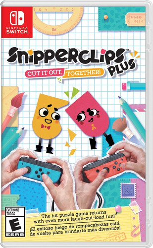 Snipperclips Plus Cut It Out Together - Nintendo Switch