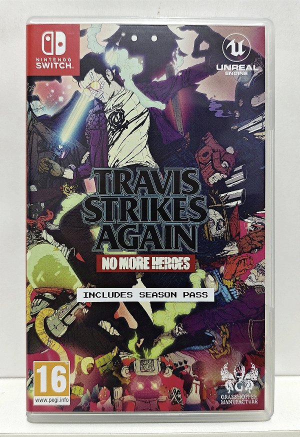 Travis Strikes Again No More Heroes - Nintendo Switch - Semi-Novo