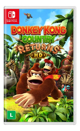 Donkey Kong Country Returns HD - Nintendo Switch (Nacional)