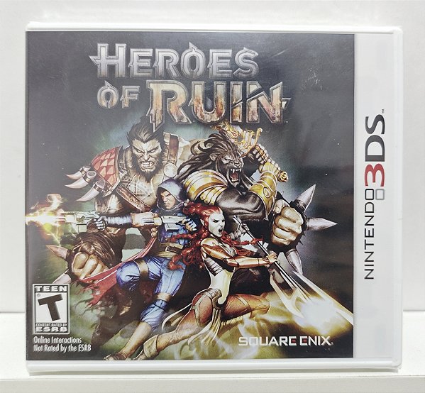 Heroes Of Ruin - Nintendo 3DS - Lacrado com Detalhe