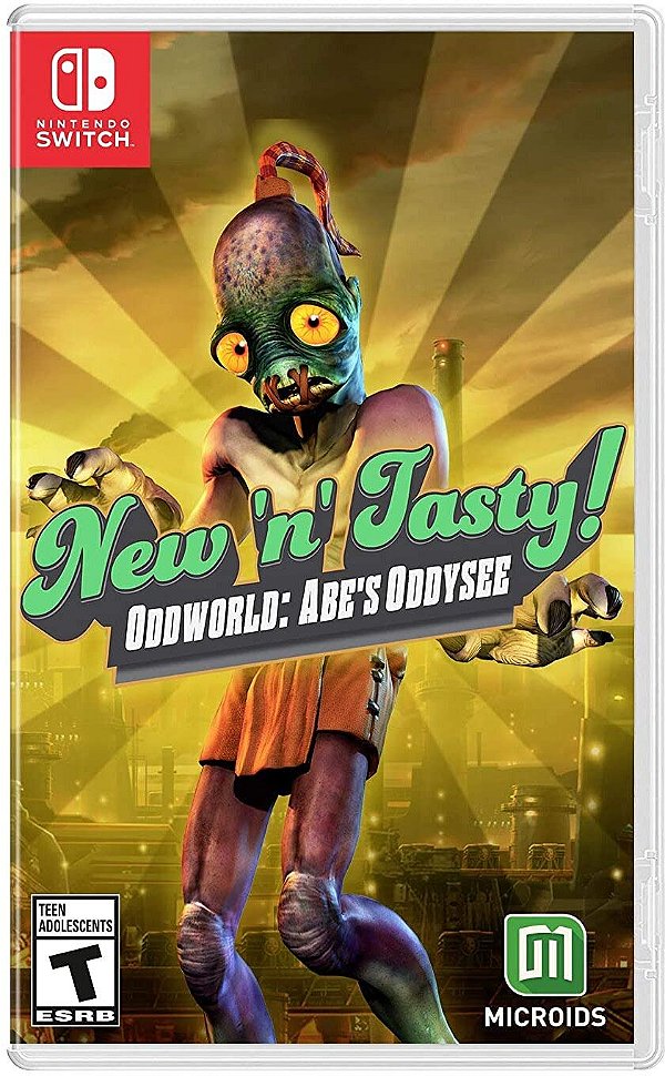 New 'N' Tasty Oddworld Abe's Oddysee - Nintendo Switch