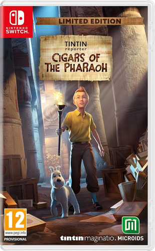 Tintin Reporter: Cigars Of The Pharaoh Limited Edition - Nintendo Switch
