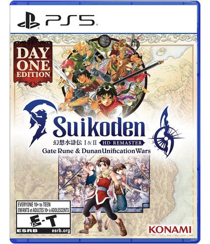 Suikoden I & II HD Remaster Day One Edition - PS5
