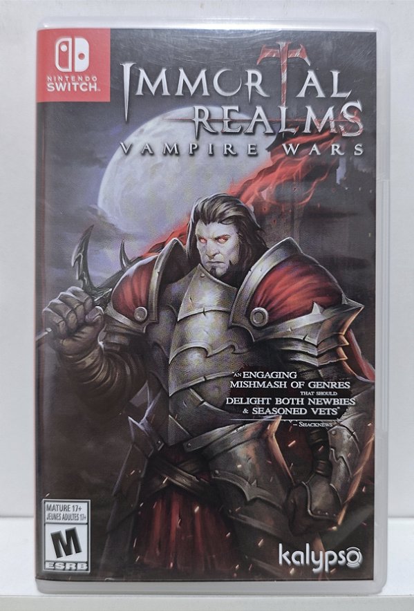 Immortal Realms: Vampire Wars - Nintendo Switch - Semi-Novo