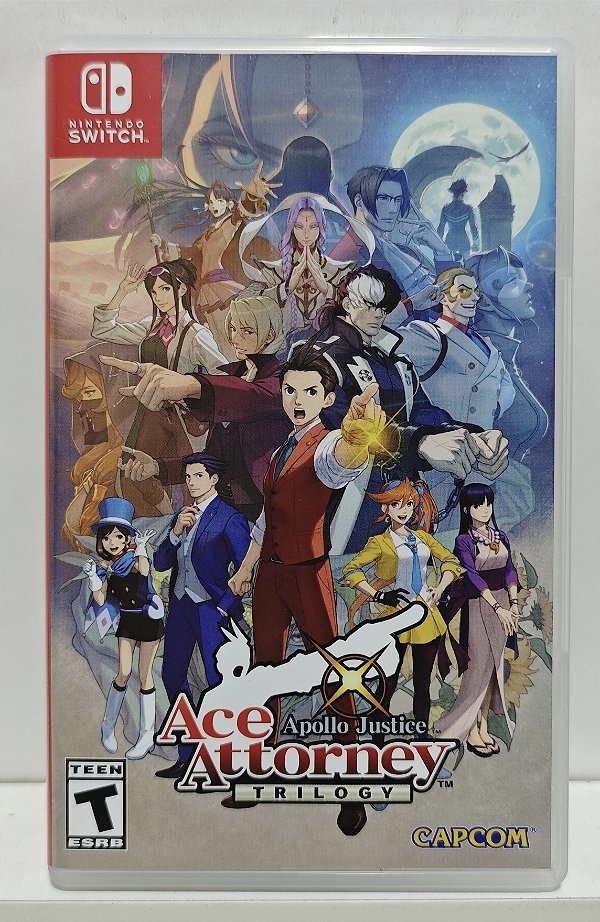 Apollo Justice: Ace Attorney Trilogy - Nintendo Switch - Semi-Novo
