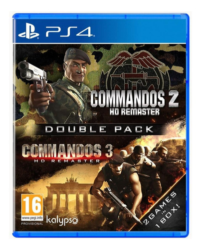 Commandos 2 + Commandos 3 HD Remaster Double Pack - PS4