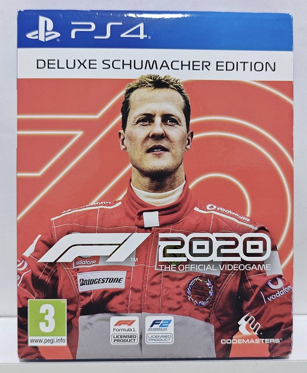 F1 2020 Deluxe Schumacher Edition - PS4 - Semi-Novo