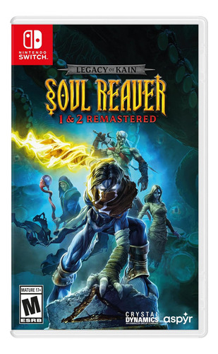 Legacy Of Kain Soul Reaver 1 & 2 Remastered - Nintendo Switch
