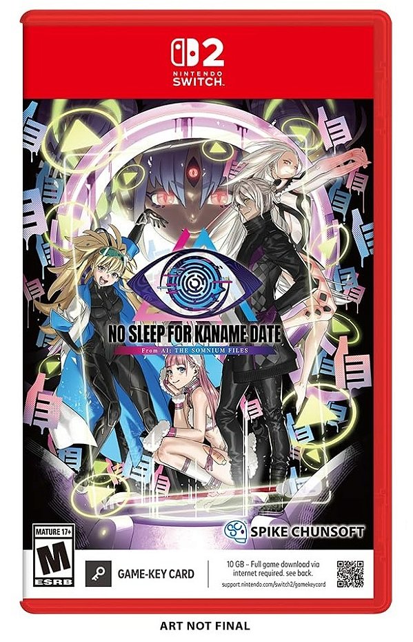 No Sleep For Kaname Date From AI: The Somnium Files - Nintendo Switch 2