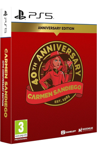 Carmen Sandiego 40th Anniversary Edition - PS5