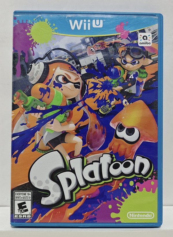 Splatoon - Nintendo Wii U - Semi-Novo