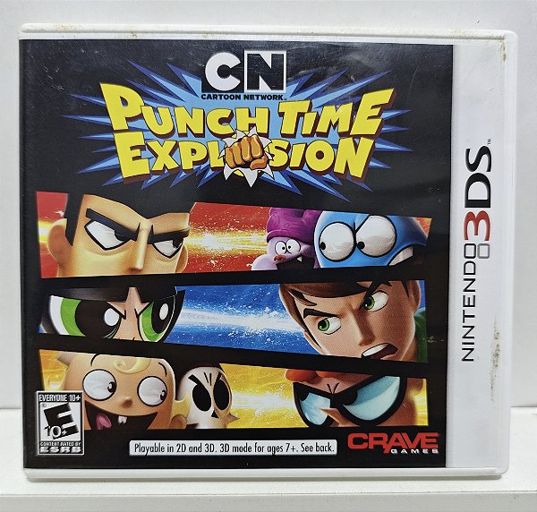 Cartoon Network: Punch Time Explosion - Nintendo 3DS - Semi-Novo