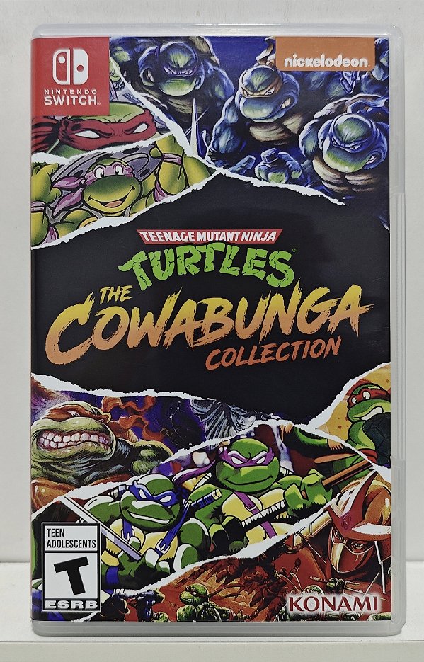 Teenage Mutant Ninja Turtles The Cowabunga Collection - Nintendo Switch - Semi-Novo