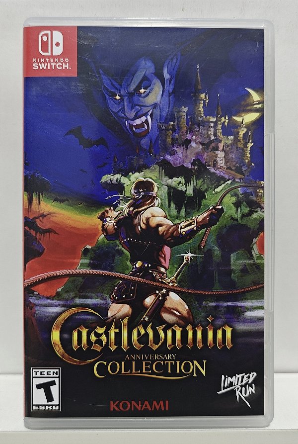Castlevania Anniversary Collection - Nintendo Switch - Limited Run Games - Semi-Novo