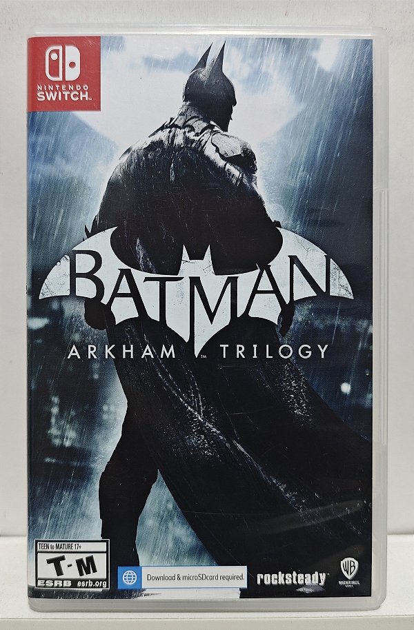 Batman Arkham Trilogy - Nintendo Switch - Semi-Novo