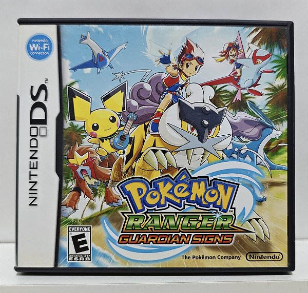 Pokemon Ranger: Guardian Signs - Nintendo DS - Semi-Novo