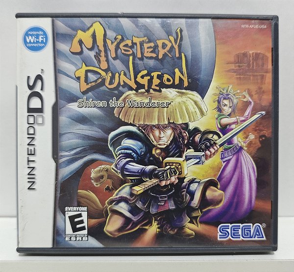 Mystery Dungeon: Shiren The Wanderer - Nintendo DS - Semi-Novo