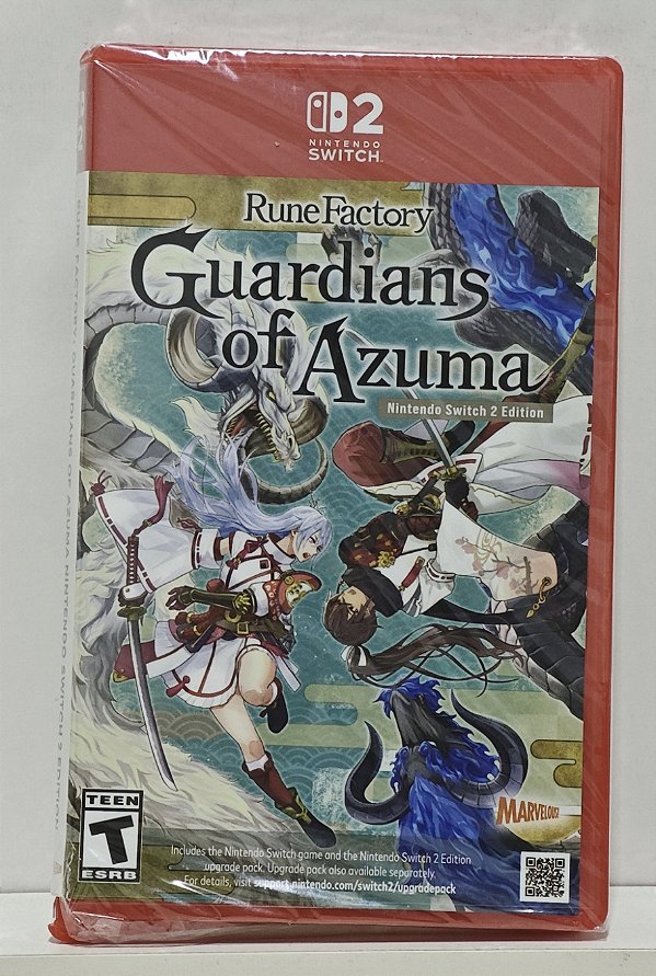Rune Factory Guardians Of Azuma - Nintendo Switch 2 - Lacrado com Detalhe