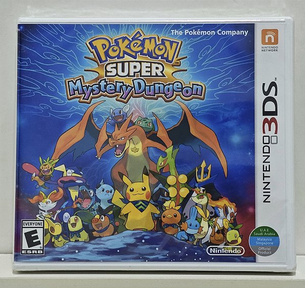 Pokémon Super Mystery Dungeon - Nintendo 3DS - Lacrado com Detalhe