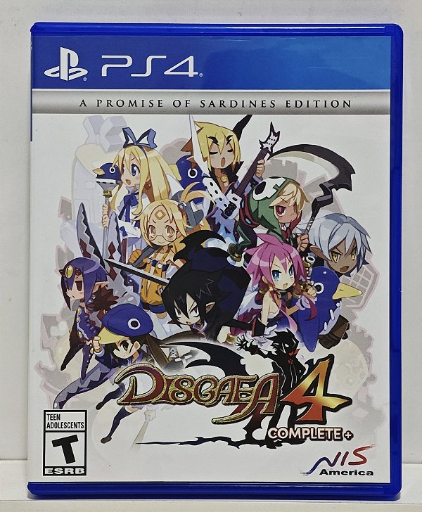 Disgaea 4 Complete A Promise Of Sardines Edition - PS4 - Semi-Novo
