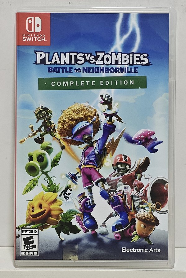 Plants Vs Zombies Battle For Neighborville Complete Edition - Nintendo Switch - Semi-Novo