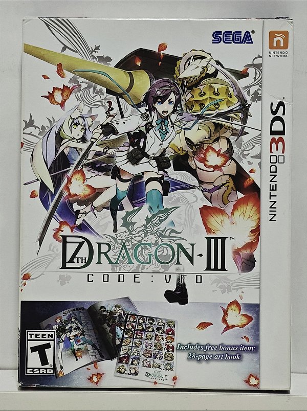 7th Dragon III Code VFD Launch Edition - Nintendo 3DS - Semi-Novo