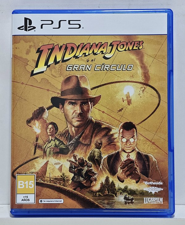 Indiana Jones Y El Gran Circulo - PS5 - Semi-Novo