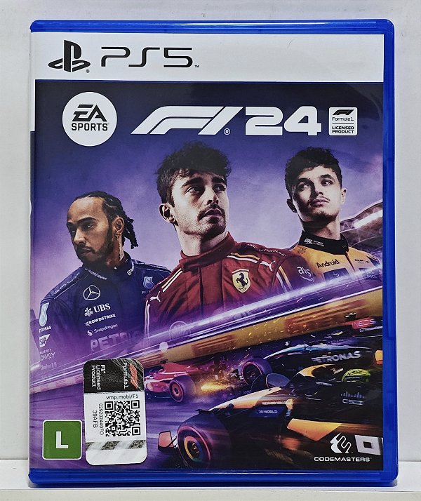 F1 24 - PS5 - Semi-Novo