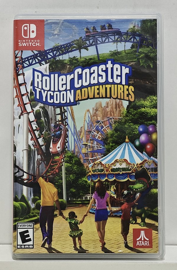RollerCoaster Tycoon Adventures - Nintendo Switch - Semi-Novo