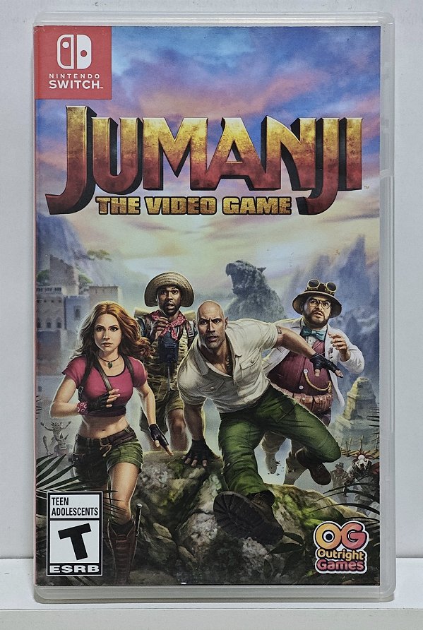 Jumanji The Video Game - Nintendo Switch - Semi-Novo