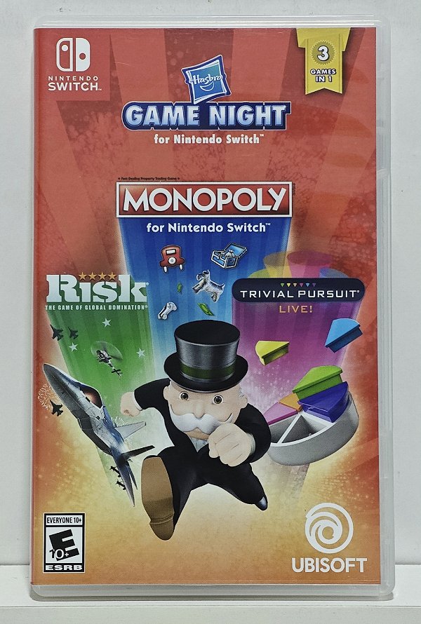 Hasbro Game Night - Nintendo Switch - Semi-Novo