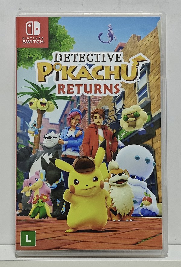 Detective Pikachu Returns - Nintendo Switch - Semi-Novo