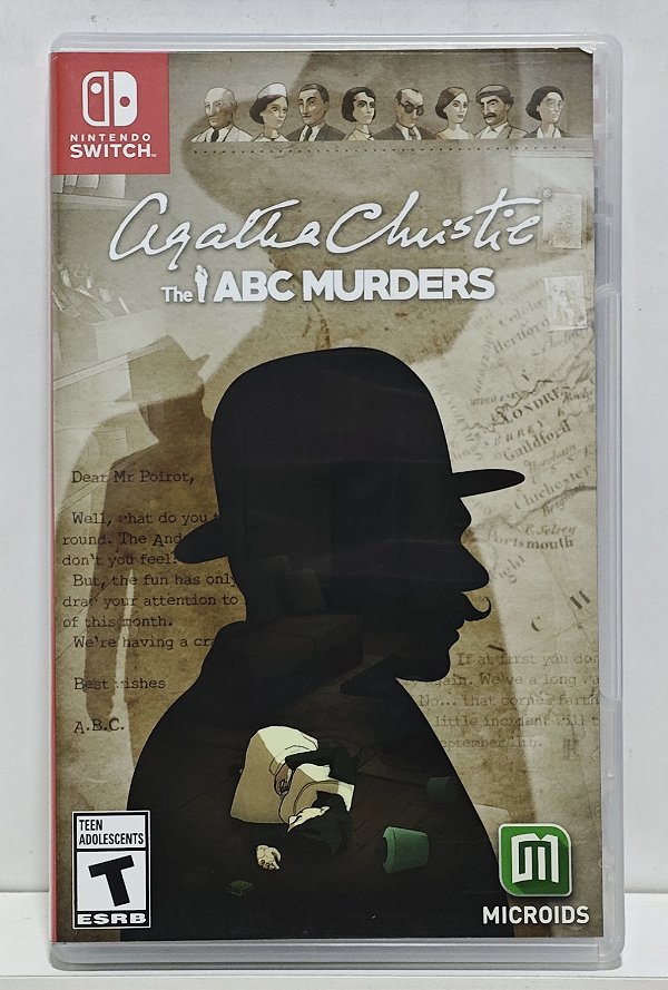 Agatha Christie: The ABC Murders - Nintendo Switch - Semi-Novo