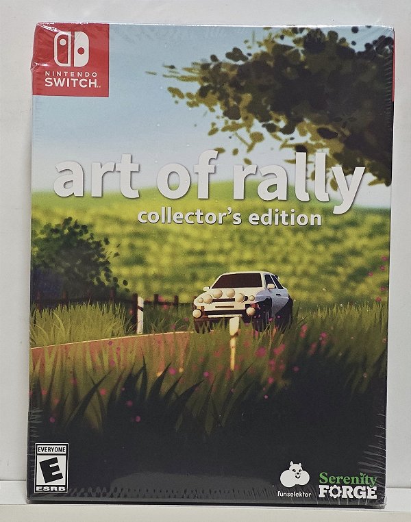 Art Of Rally Collector's Edition - Nintendo Switch - Lacrado com Detalhe