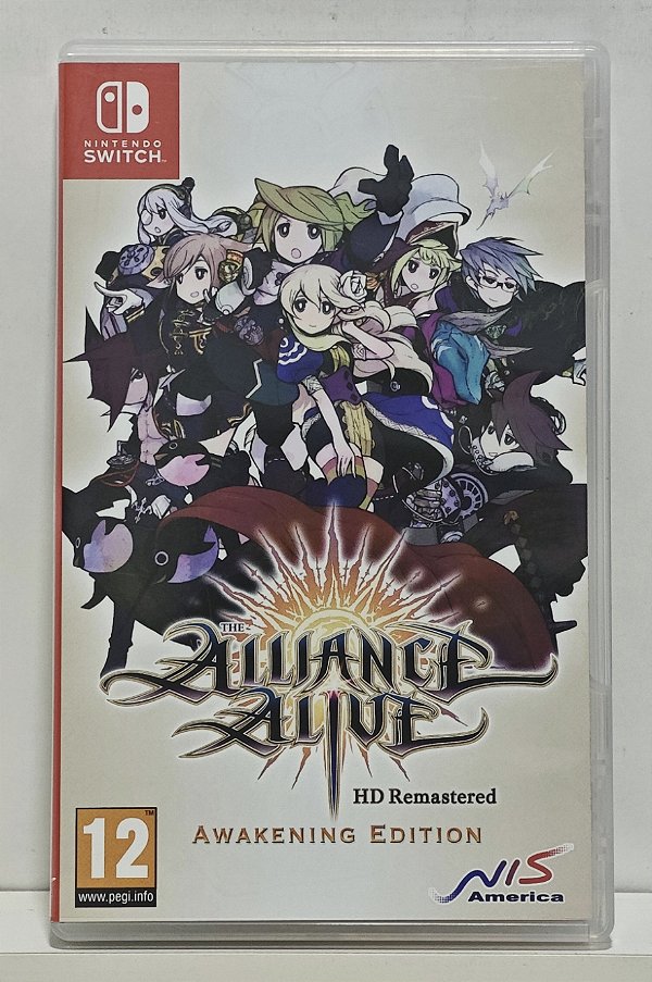 The Alliance Alive HD Remastered Awakening Edition - Nintendo Switch - Semi-Novo