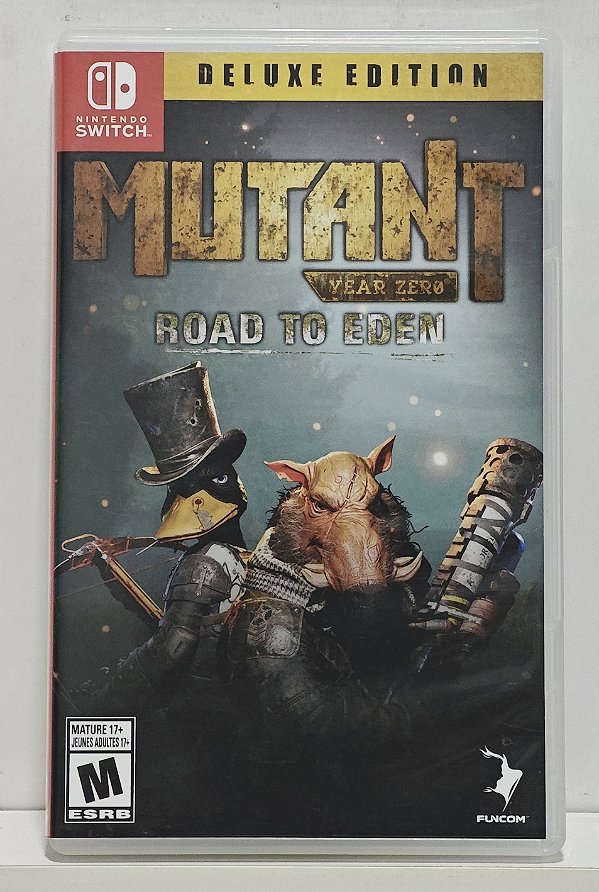 Mutant Year Zero: Road To Eden Deluxe Edition - Nintendo Switch - Semi-Novo