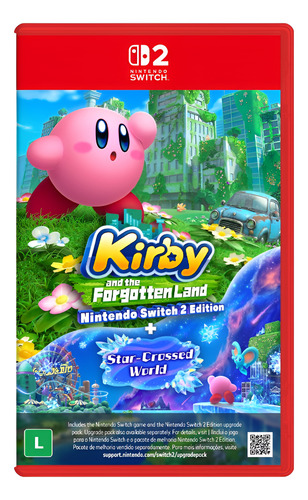 Kirby And The Forgotten Land + Star-Crossed World - Nintendo Switch 2