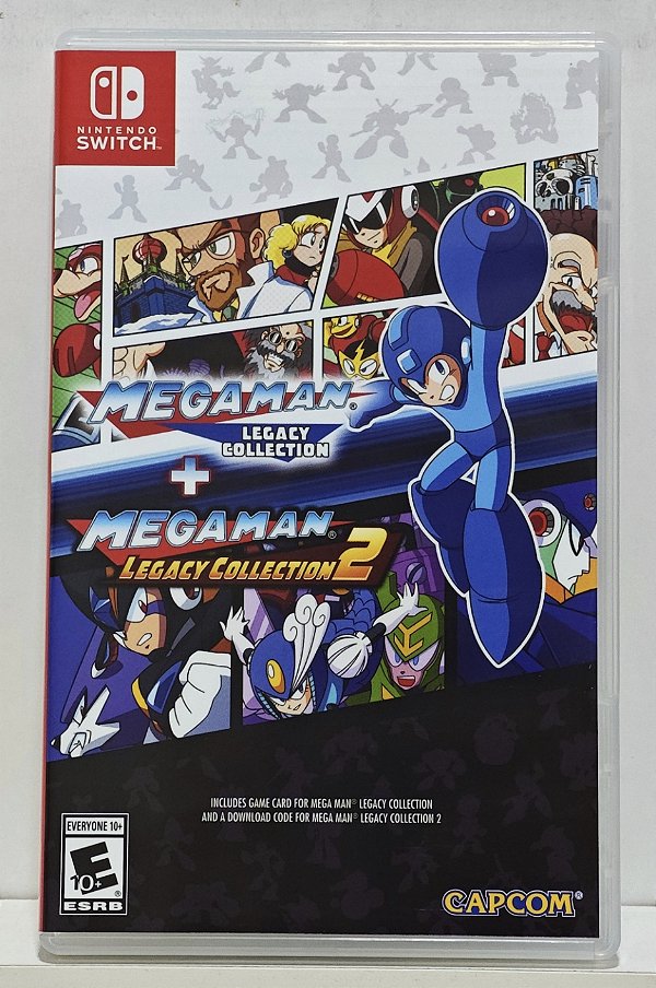 Mega Man Legacy Collection 1 + 2 - Nintendo Switch - Semi-Novo