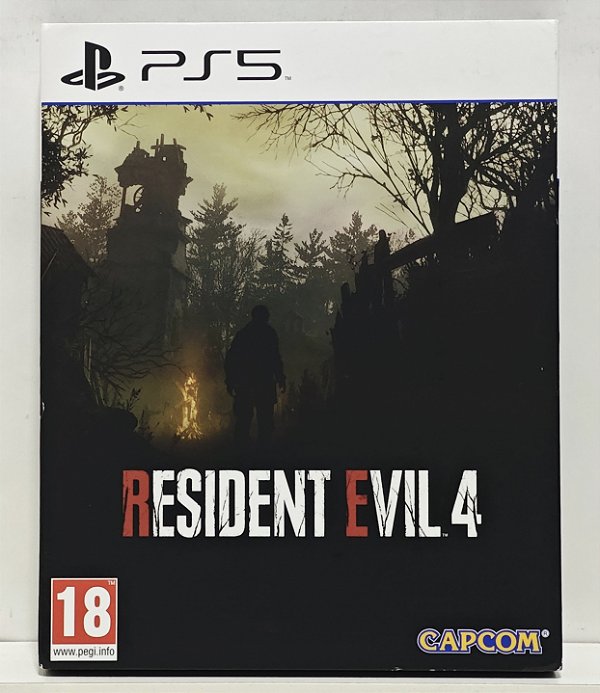 Resident Evil 4 Steelbook Edition - PS5 - Semi-Novo