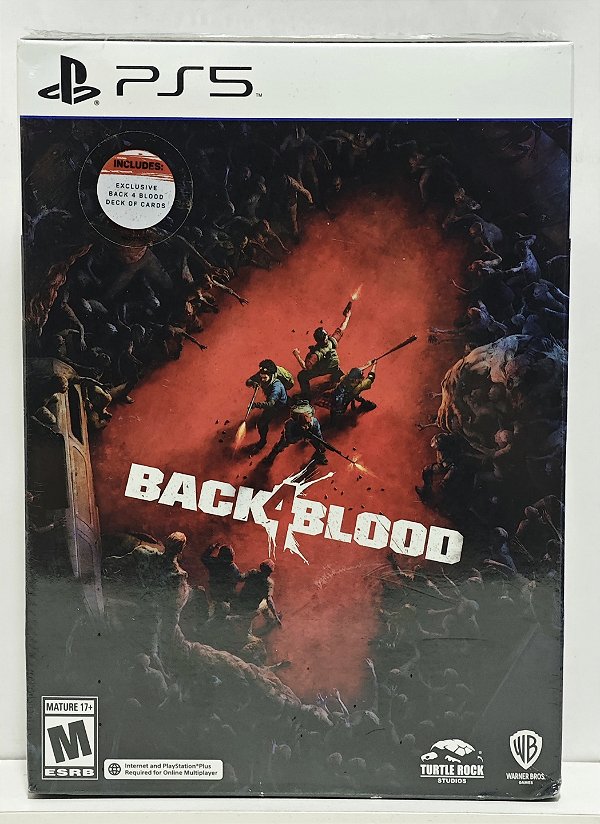 Back 4 Blood Deck Of Cards - PS5