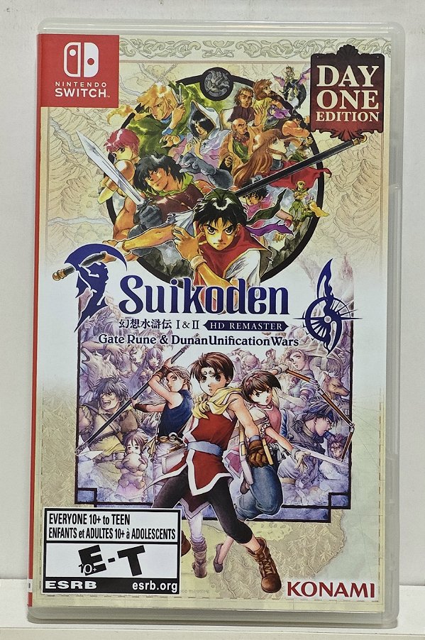 Suikoden I & II HD Remaster - Nintendo Switch - Semi-Novo
