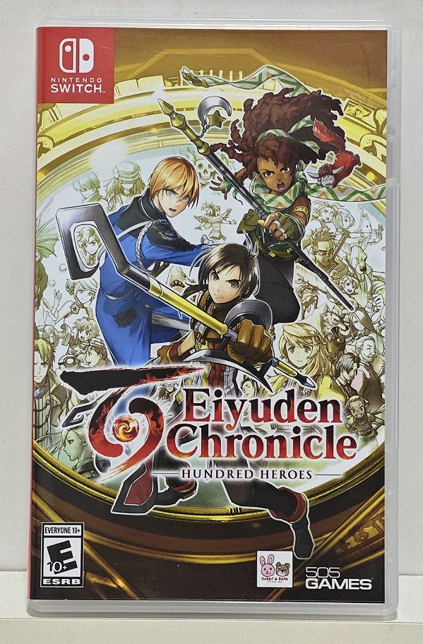 Eiyuden Chronicle: Hundred Heroes - Nintendo Switch - Semi-Novo