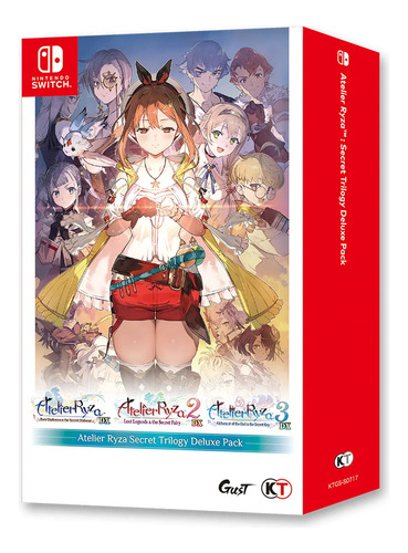 Atelier Ryza Secret Trilogy Deluxe Pack - Nintendo Switch